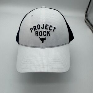 Under Armour Project Rock Trucker Hat Mens Snapback Training‎ Cap OSFM NEW